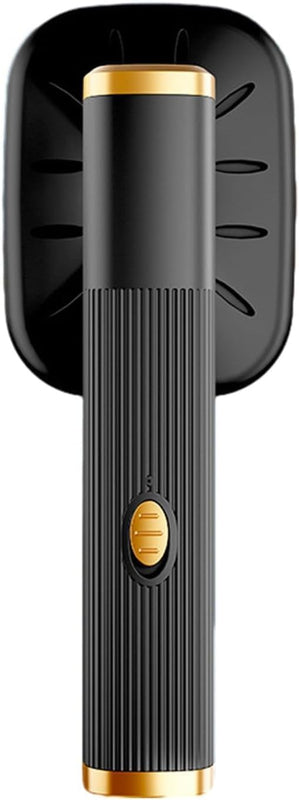 Portable Mini Steam Iron — 180° Rotatable | Dry & Wet | Travel Ready | Black