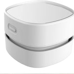 Mini Desktop Vacuum Cleaner — Cordless 400min Battery | 360° | USB Charging
