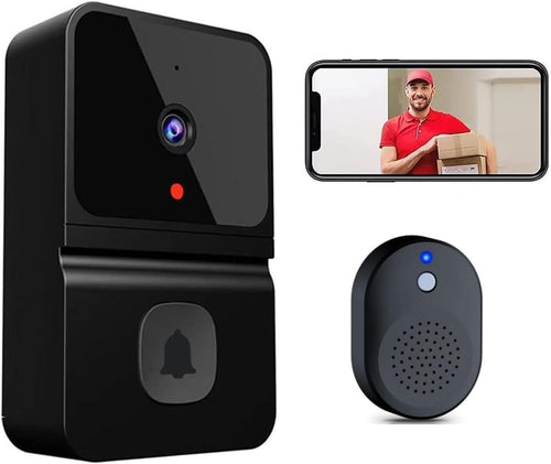 Smart WiFi Video Doorbell Camera with Wireless Chime & Two-Way Audio