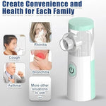 Portable Steam Inhaler Nebulizer – Battery & USB Powered