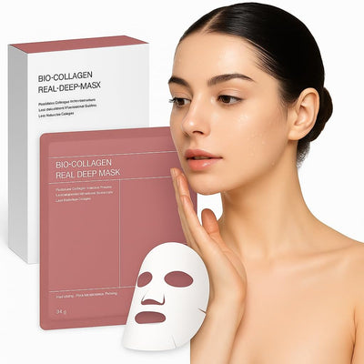 BIODANCE Bio-Collagen Deep Hydrogel Mask — Overnight Pore Minimizing | Elasticity | 34g x4