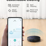 G50 Robot Vacuum Cleaner — 4000Pa Suction | Auto Detangle | Pet Hair | App Control