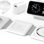 3-in-1 Foldable Wireless Charging Station for Apple Devices
