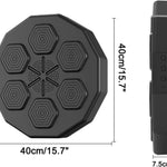 Smart Music Boxing Machine — Wall Mounted | LED + Bluetooth | Stress Relief