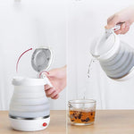 Foldable Electric Kettle — Portable Silicone Travel Kettle | BPA Free | One Button