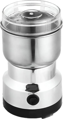 Electric Spice & Coffee Grinder — 300W Stainless Steel | 4 Blades | Portable