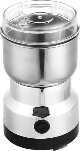 Electric Spice & Coffee Grinder — 300W Stainless Steel | 4 Blades | Portable