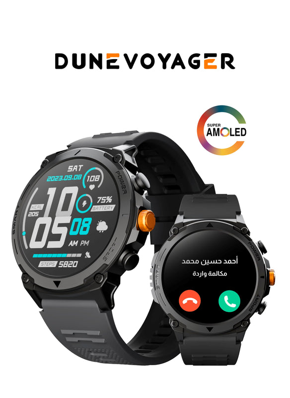 Smart Watch — AMOLED Display | Call Function | IP68 Waterproof