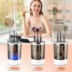 Xkimos 3-in-1 Electric Makeup Brush Cleaner