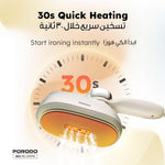 Porodo Lifestyle Retro Thermometer Steam & Heat Iron