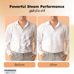Porodo Lifestyle Retro Steam & Heat Iron — 1300W | Rotating Handle | Quick Heat | 160ML Tank