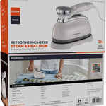 Porodo Lifestyle Retro Steam & Heat Iron — 1300W | Rotating Handle | Quick Heat | 160ML Tank