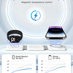 3-in-1 Foldable Wireless Charging Station for Apple Devices