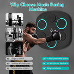 Music Boxing Machine – Wall Mounted Boxing Training Equipment with Gloves