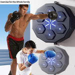 Smart Music Boxing Machine — Wall Mounted | LED + Bluetooth | Stress Relief