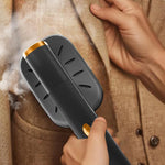Portable Mini Steam Iron — 180° Rotatable | Dry & Wet | Travel Ready | Black