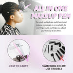 4-in-1 Makeup Pen — Eyeliner, Brow, Lip Liner & Highlighter | Waterproof | Long Lasting | Pink
