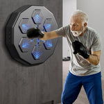 Smart Music Boxing Machine — Wall Mounted | LED + Bluetooth | Stress Relief