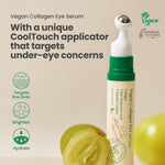 AXIS-Y Vegan Collagen Eye Serum 10ml — Dark Circles | Puffiness | Wrinkles | CoolTouch Applicator
