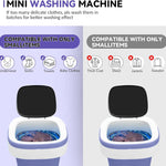 Smliekate Portable Mini Washing Machine | 12L | Purple