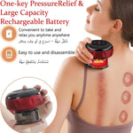 Smart Electric Cupping Machine – Vacuum Massager with Heat & Red Light Therapy