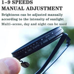 Round Polarized Sunglasses — Adjustable Tint | UV400 Protection | Outdoor Eyewear