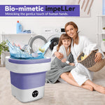 Smliekate Portable Mini Washing Machine | 12L | Purple