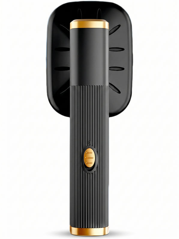 Portable Mini Steam Iron — 180° Rotatable | Dry & Wet | Travel Ready | Black