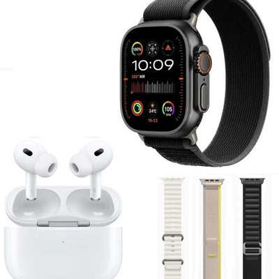 Smart Bundle Package 2-in-1 MX-SW001 — Smart Watch + Airbuds | 49mm HD Display