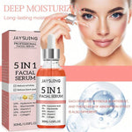5-in-1 Anti Aging Facial Serum 3pcs — Vitamin C, Collagen, Hyaluronic Acid & Niacinamide | 30ml