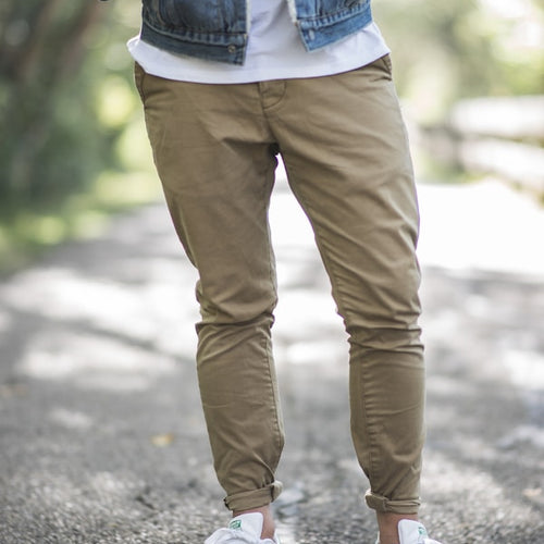 Slim Fit Chino Pants Men