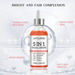 5-in-1 Anti Aging Facial Serum 3pcs — Vitamin C, Collagen, Hyaluronic Acid & Niacinamide | 30ml